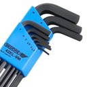 Ver imagem 2 de Jogo de Chave Hexagonal Allen Abaulada Longa com 9 Peças GEDORE