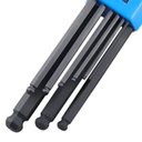 Ver imagem 3 de Jogo de Chave Hexagonal Allen Abaulada Longa com 9 Peças GEDORE