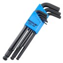 Ver imagem 1 de Jogo de Chave Hexagonal Allen Abaulada Longa com 9 Peças GEDORE