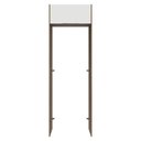 Ver imagem 6 de Porta-geladeira 73 Cm 1 Porta Basculante Rustic/branco Stella Madesa