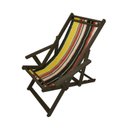 Ver imagem 4 de Cadeira Espreguiçadeira Preguiçosa em Madeira Imbuia Dobrável