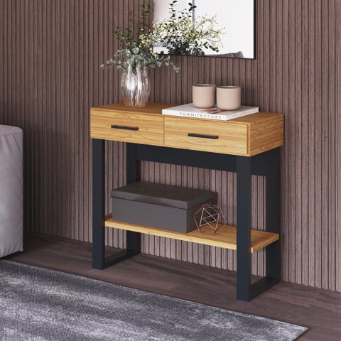 Aparador com 2 Gavetas Industrial Dalla Costa 100% Mdf