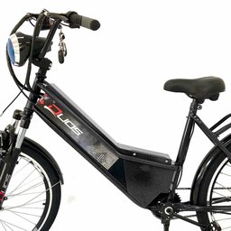 Bicicleta Elétrica - Aro 24 - Duos Confort - 800w 48v 15ah - Preto - Duos Bike - 3 Bicicleta Elétrica - Aro 24 - Duos Confort - 800w 48v 15ah - Preto - Duos Bike - 3