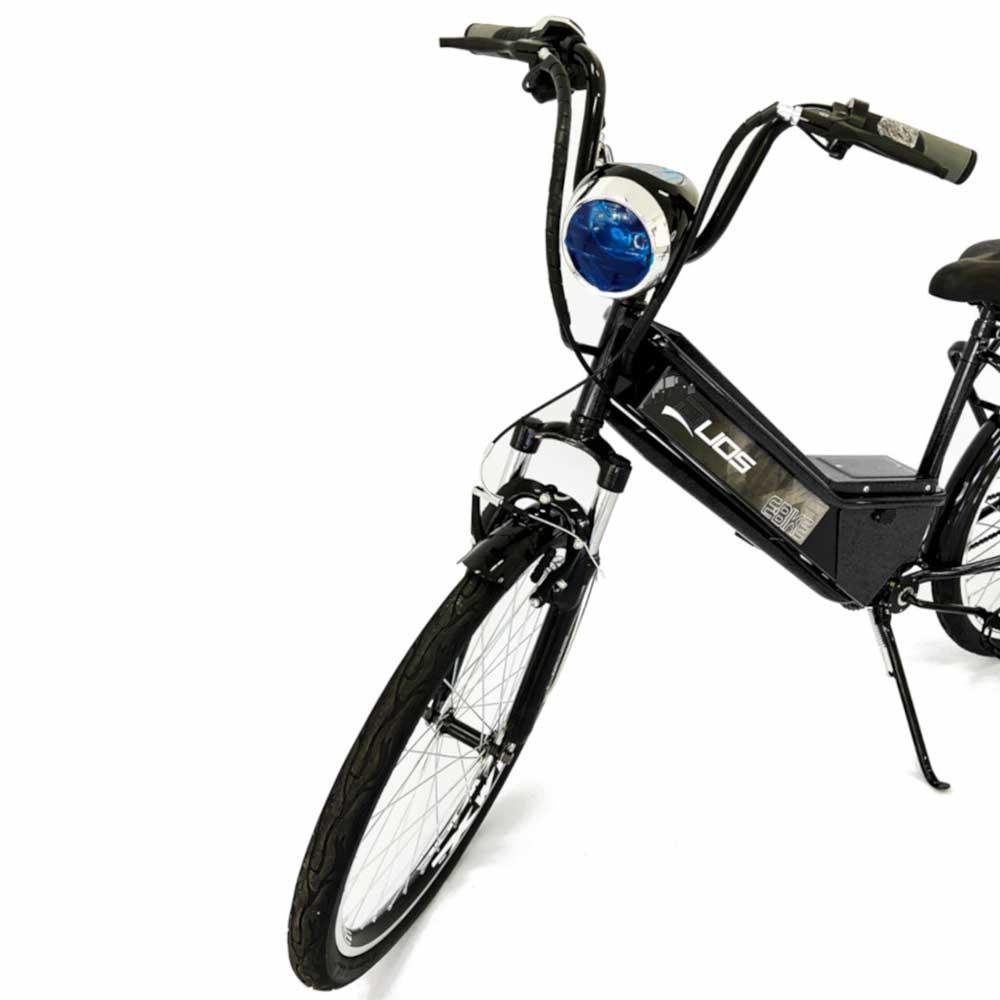 Bicicleta Elétrica - Aro 24 - Duos Confort - 800w 48v 15ah - Preto - Duos Bike - 6
