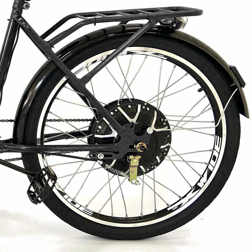 Bicicleta Elétrica - Aro 24 - Duos Confort - 800w 48v 15ah - Preto - Duos Bike - 5