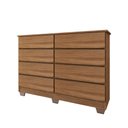 Ver imagem 2 de Cômoda House 8 Gavetas com Pés Amêndola Touch - Panorama Móveis