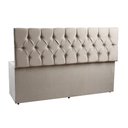 Ver imagem 3 de Recamier Baú 1,60m Madrid Suede Bege Dal Poz Estofados