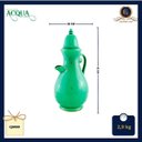 Ver imagem 3 de Garrafa Decorativa com Tampa Cerâmica Chinesa Verde Jade 43cm Columbus Gold
