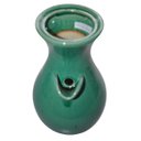 Ver imagem 3 de Elegância Vertical em Verde Jade: Garrafa Cerâmica Chinesa para Servir com Tampa