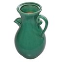 Ver imagem 2 de Elegância Vertical em Verde Jade: Garrafa Cerâmica Chinesa para Servir com Tampa