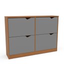 Ver imagem 3 de Sapateira para Quarto 24 Pares 110cm Porto Politorno Móveis