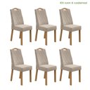 Ver imagem 2 de Kit com 6 Cadeiras para Sala de Jantar Vênus