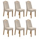 Ver imagem 2 de Kit com 6 Cadeiras para Sala de Jantar Vênus