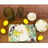 Conjunto 6 Taças 325 Ml P/água de Vidro Bico de Abacaxi Verde Lyor 6465 - 5