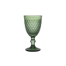 Conjunto 6 Taças 325 Ml P/água de Vidro Bico de Abacaxi Verde Lyor 6465 - 2
