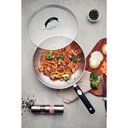 Ver imagem 3 de Wok Tramontina Solar Silicone em Aço Inox com Fundo Triplo e Tampa de Vidro 28 Cm 3,3 L