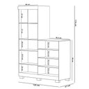 Ver imagem 4 de Cômoda para Quarto 2 Portas 4 Gavetas 120cm Tulsa V01 Fendi - Lyam Decor