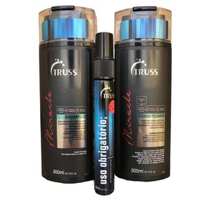 Truss Miracle Shampoo e Condicionador 300ml + Uso Obrigatório 30ml 12269
