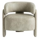 Ver imagem 1 de Poltrona Decorativa Lume Pes Madeira Corano Tca 211 Moll