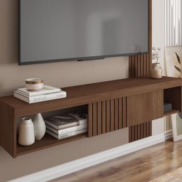 Painel para TV até 55 Polegadas com Ripado Moon  - 6