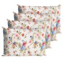 Ver imagem 1 de 4 Fronha Avulsa Percal 200 Fios Algodão Ponto Palito Floral