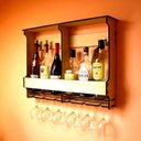 Ver imagem 3 de Mini Adega Mdf para 6 Garrafas