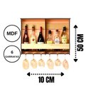 Ver imagem 7 de Mini Adega Mdf para 6 Garrafas