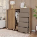 Ver mais imagens de Cômoda 2 Portas 5 Gavetas Valença