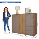 Ver imagem 4 de Cômoda 2 Portas 5 Gavetas Valença