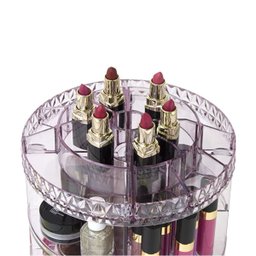 Organizador De Cosmético Maquiagem Acrílico Giratório 360º RP Diamond - 3