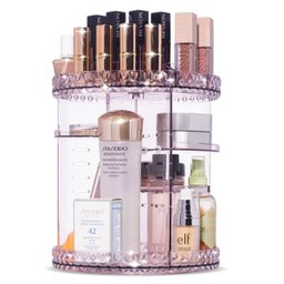 Organizador De Cosmético Maquiagem Acrílico Giratório 360º RP Diamond - 2