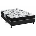 Ver imagem 1 de Cama Box Casal: Colchão Anatômico Probel D28/ep Advanced Tech1000 + Base Crc Suede Gray(138x188)