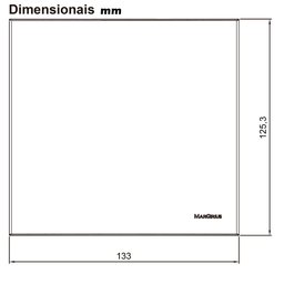 Caixa 4x4 Versatil Sobrepor Branco - 4