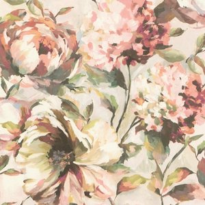 Papel de Parede Barbara Iii Rosas Vinho 485158