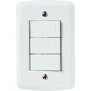 Ver imagem 2 de Conjunto 4x2 com 3 Inter Paralelos 10a 250v Tramontina Lux2