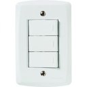 Ver imagem 1 de Conjunto 4x2 com 3 Inter Paralelos 10a 250v Tramontina Lux2