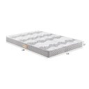 Ver imagem 4 de Colchão Viuva Ecoline Espuma D45 Bordado 128x188x17cm Cinza/Branco Ecoflex