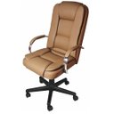 Ver imagem 1 de Cadeira de Escritório Presidente em Corino Base Preta Euro