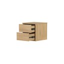 Ver imagem 4 de Mesa de Cabeceira Har Suspensa 2 Gavetas Tauari