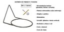 Ver imagem 3 de Kit 3 Suportes 13cm Anel Redondo Pendurar Vaso Planta Parede