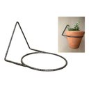 Ver imagem 1 de Kit 3 Suportes 13cm Anel Redondo Pendurar Vaso Planta Parede