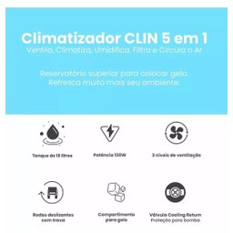 Climatizador Clin 16l- 127v - Ventisol - 5