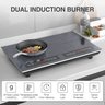 Gtkzw Cooktop de Indução 110v, 24 Polegadas, 2 Queimadores (preto) - 2