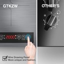 Ver imagem 3 de Gtkzw Cooktop de Indução 110v, 24 Polegadas, 2 Queimadores (preto)