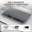 Ver imagem 7 de Gtkzw Cooktop de Indução 110v, 24 Polegadas, 2 Queimadores (preto)