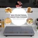 Ver imagem 6 de Gtkzw Cooktop de Indução 110v, 24 Polegadas, 2 Queimadores (preto)
