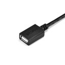 Ver imagem 2 de Cabo Extensor Usb a 2.0 Macho para Usb a 2.0 Femea 28awg Puro Cobre 2 Metros - Puamf2-2