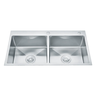 Cuba Pia Dupla Gourmet Aço Inox 304 78X43cm Guimmis.casa - 4