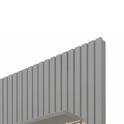 Painel para TV até 90 Polegadas Ripado com LED 3 Gavetas 230cm 100% MDF Nobre - 11