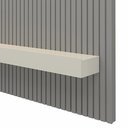 Ver imagem 7 de Painel para TV até 90 Polegadas 229x250cm Ripado com LED 3 Gavetas 100% MDF